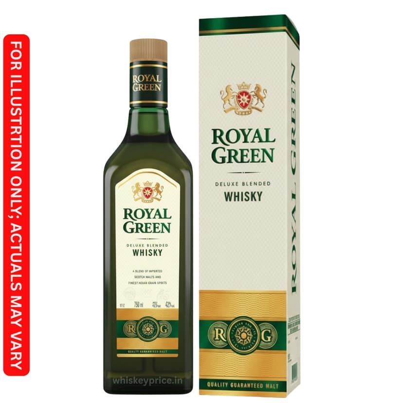 Royal Green Premium Whisky price in Kolkata | 750ml |