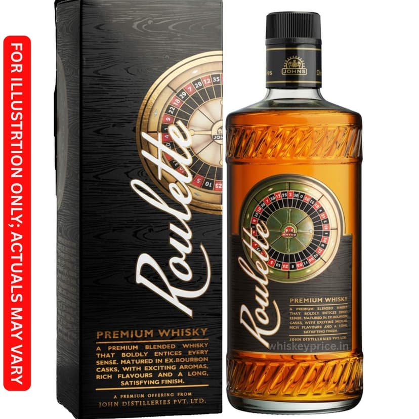 Roulette Unpeated Premium Whisky price in Kolkata | 750ml |