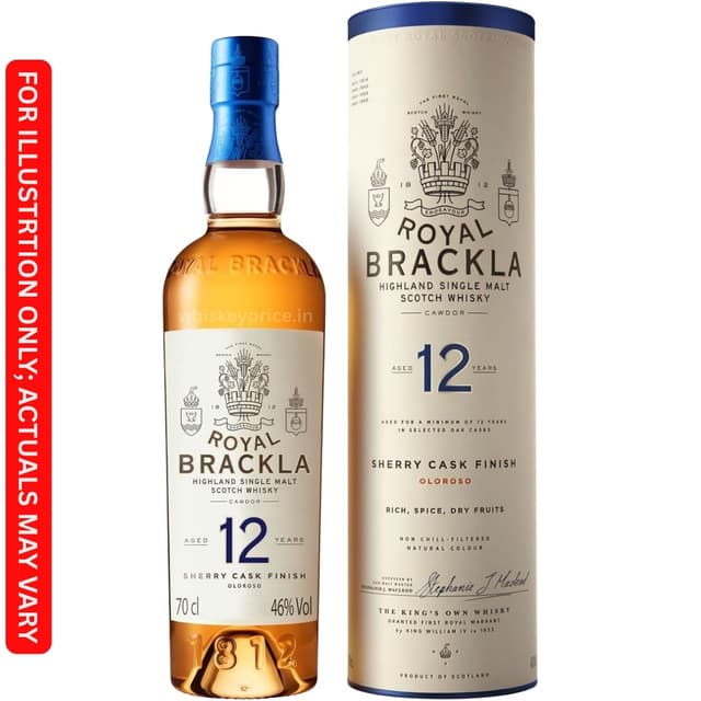 Royal Brackla 12 Year Old price in Kolkata | 700ml | Tasting Notes