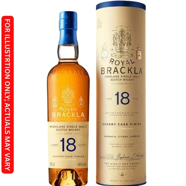 Royal Brackla 18 Year Old price in Kolkata | 700ml | Tasting Notes