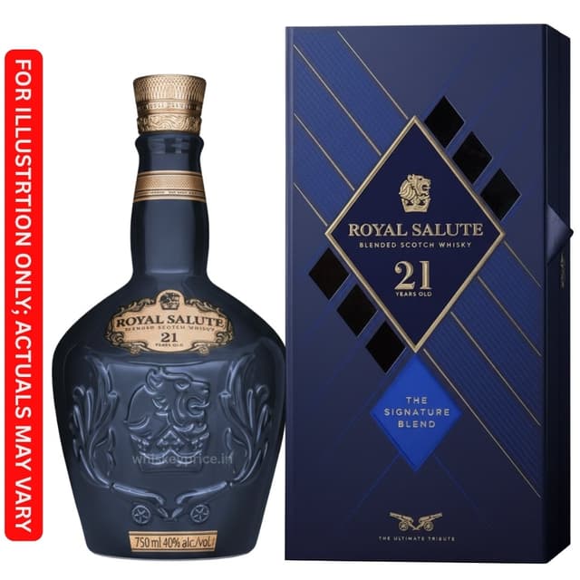 Royal Salute 21 Year Old Whisky price in Kolkata | 700ml |