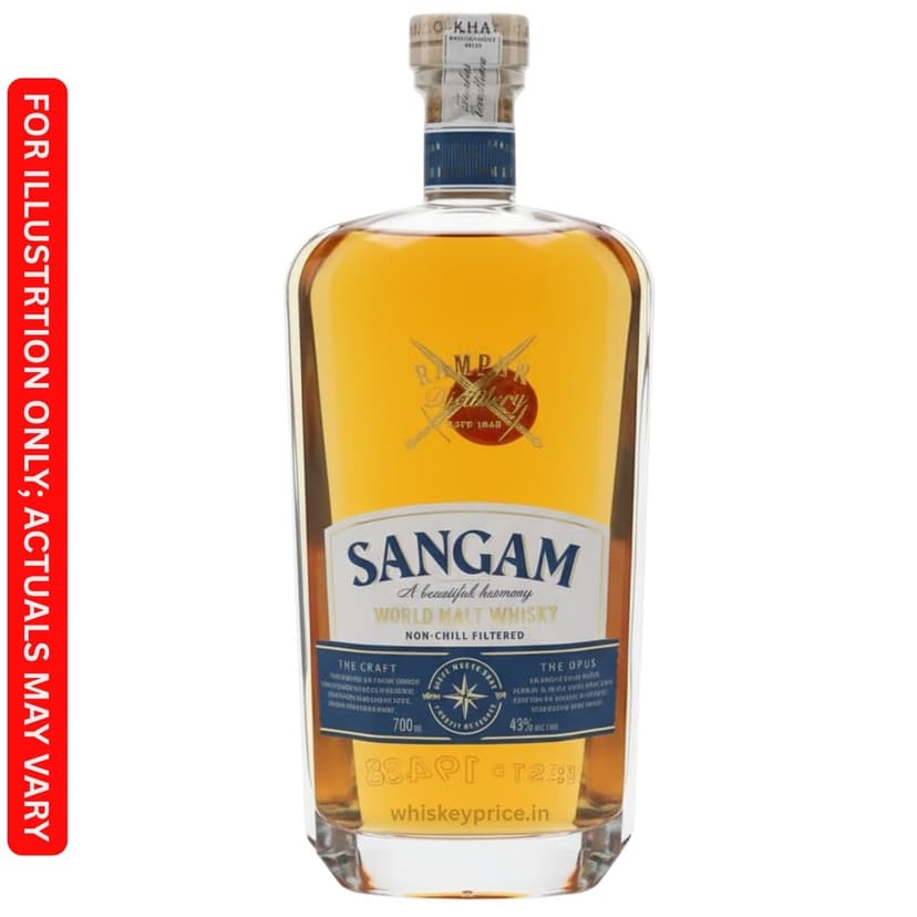 Sangam World Malt Whisky price in Kolkata | 750ml | Tasting Notes