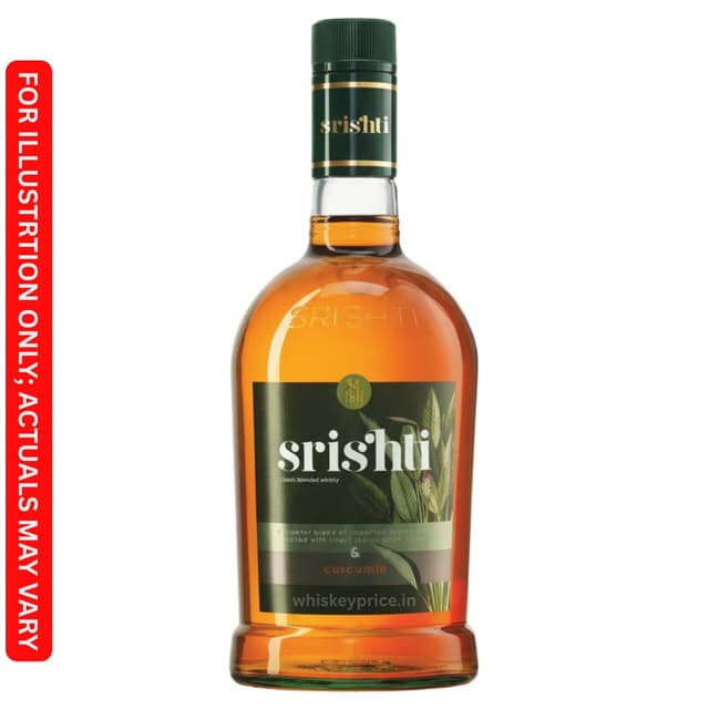 Srishti Special Blended Whisky price in Kolkata | 750ml | Review