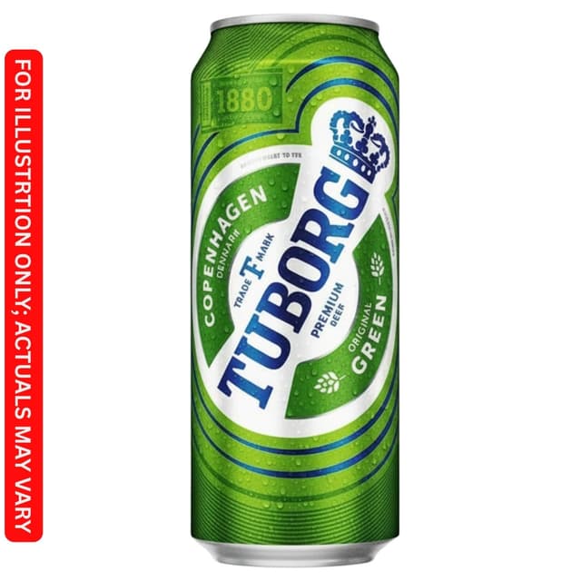 Tuborg Green Lager Beer Price in Kolkata | 330ml | Tasting Notes