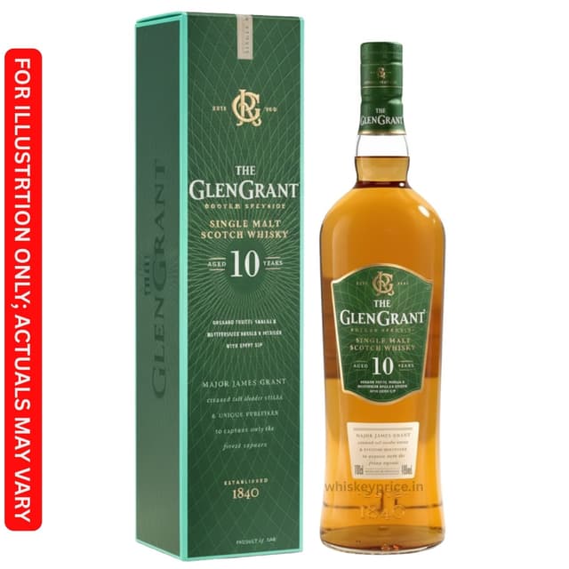Glen Grant 10 Year Old Whisky price in Kolkata | 750ml |