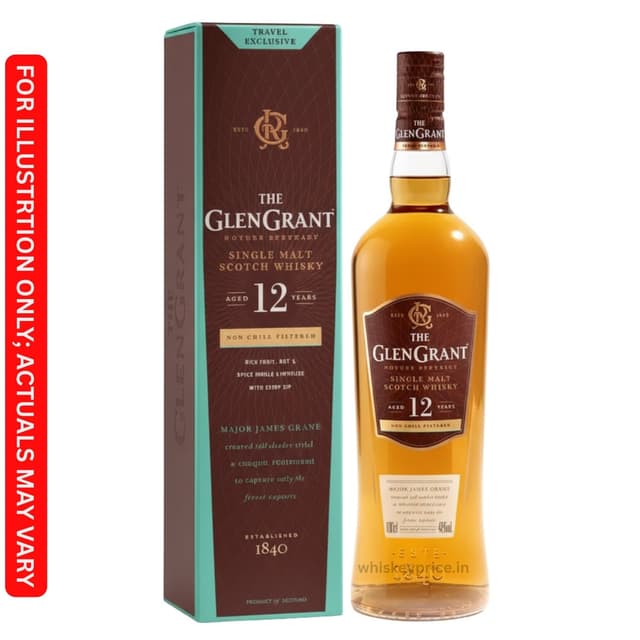 Glen Grant 12 Year Old Whisky price in Kolkata | 750ml |