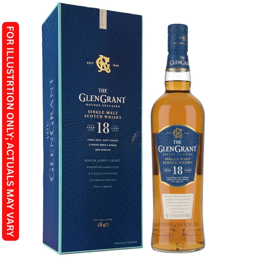 The Glen Grant 18 Years Old Whisky price in Kolkata | 750ml |