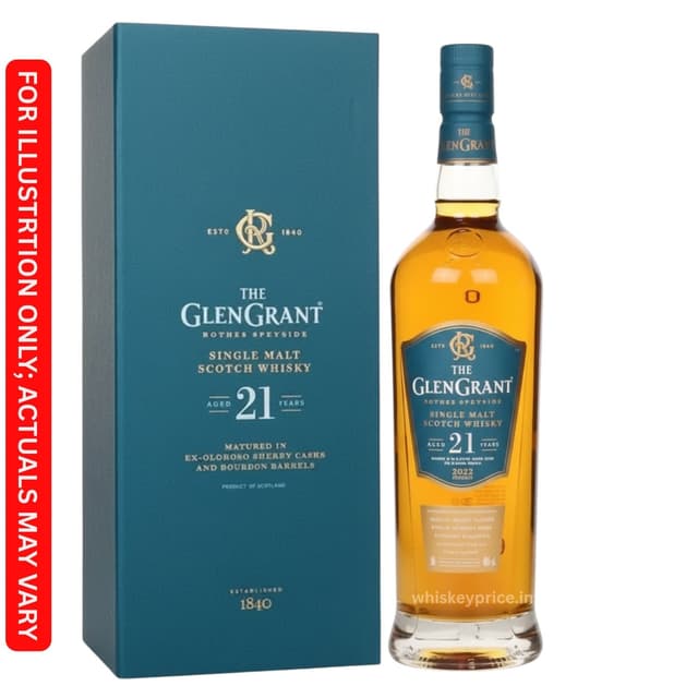 The Glen Grant 21 Year Old price in Kolkata | 700ml | Tasting Notes