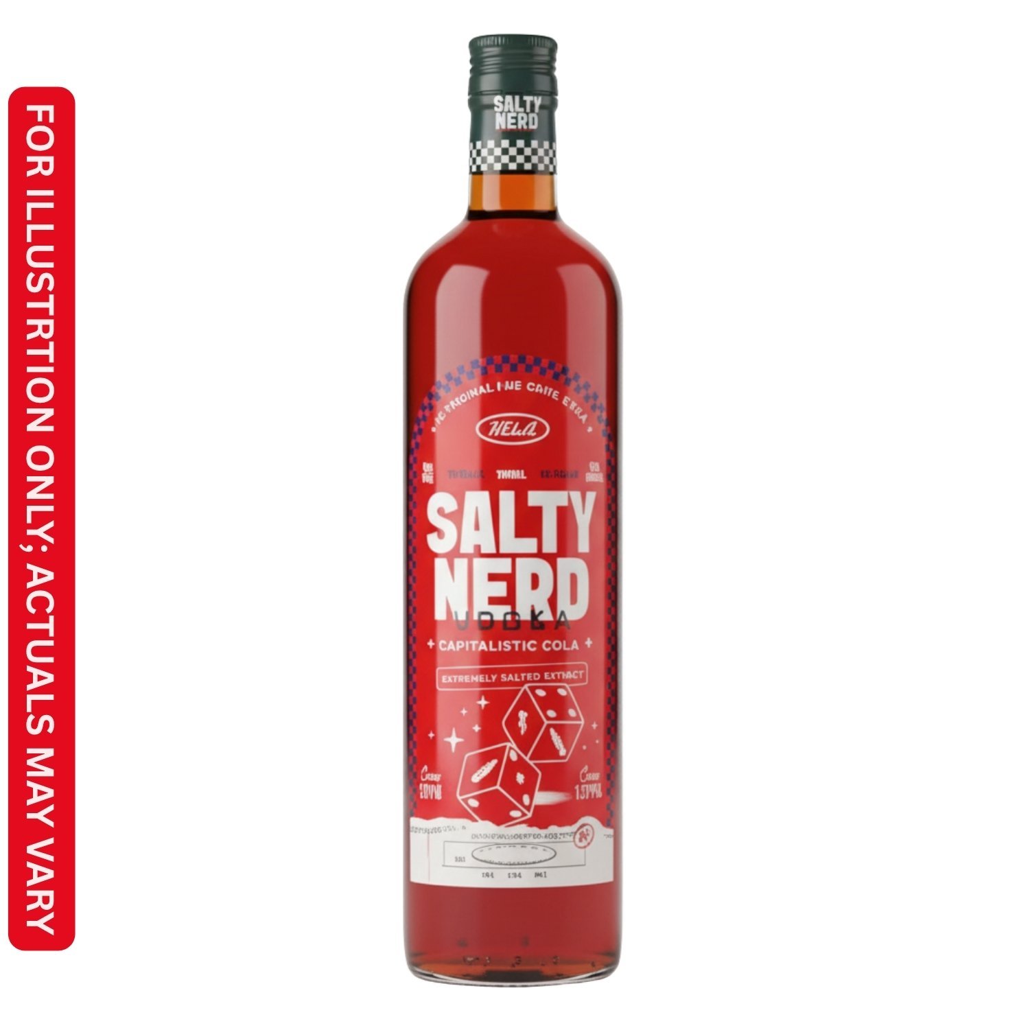 Salty Nerd Capitalistic Cola Vodka