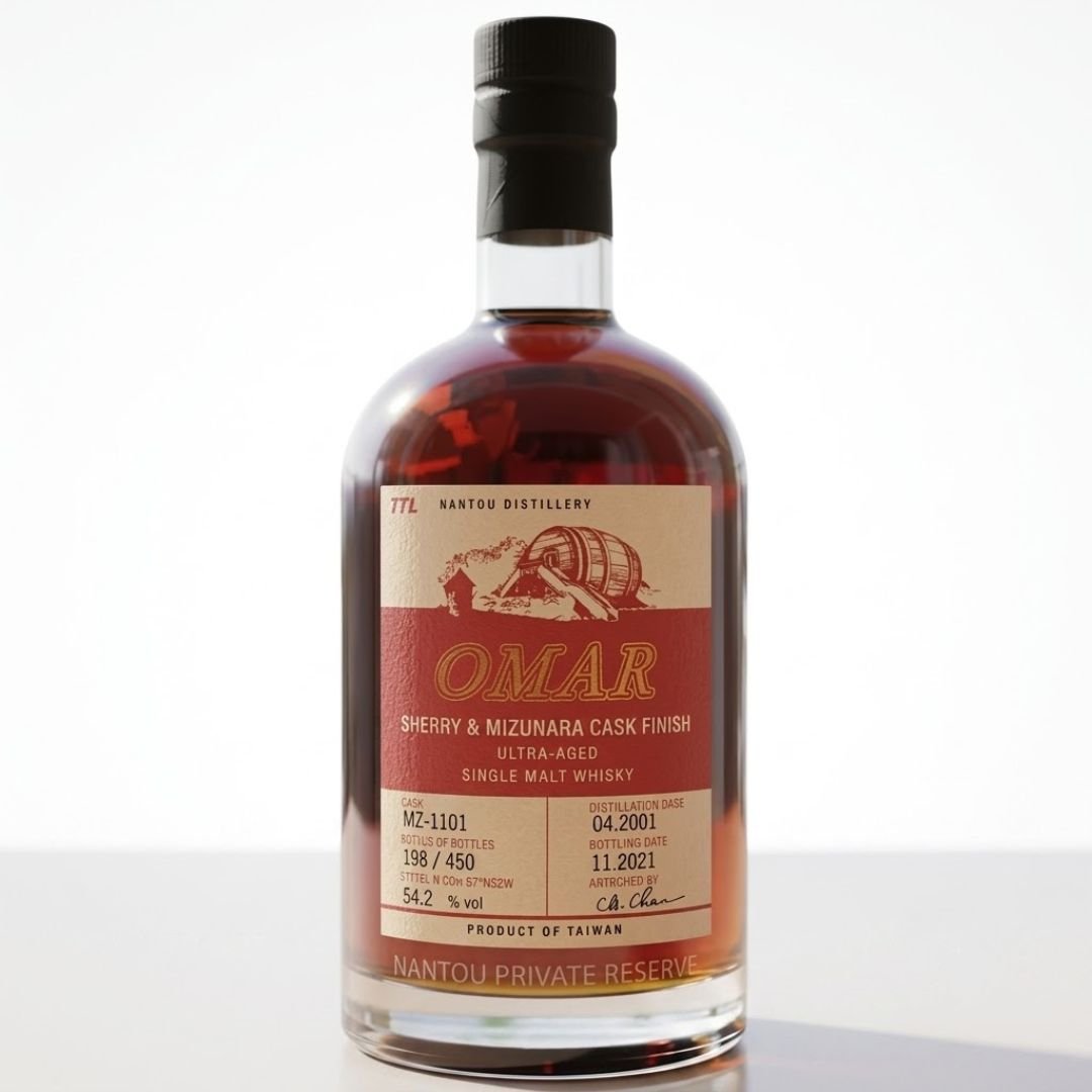 Omar Single Malt Taiwanese Whisky Sherry Type
