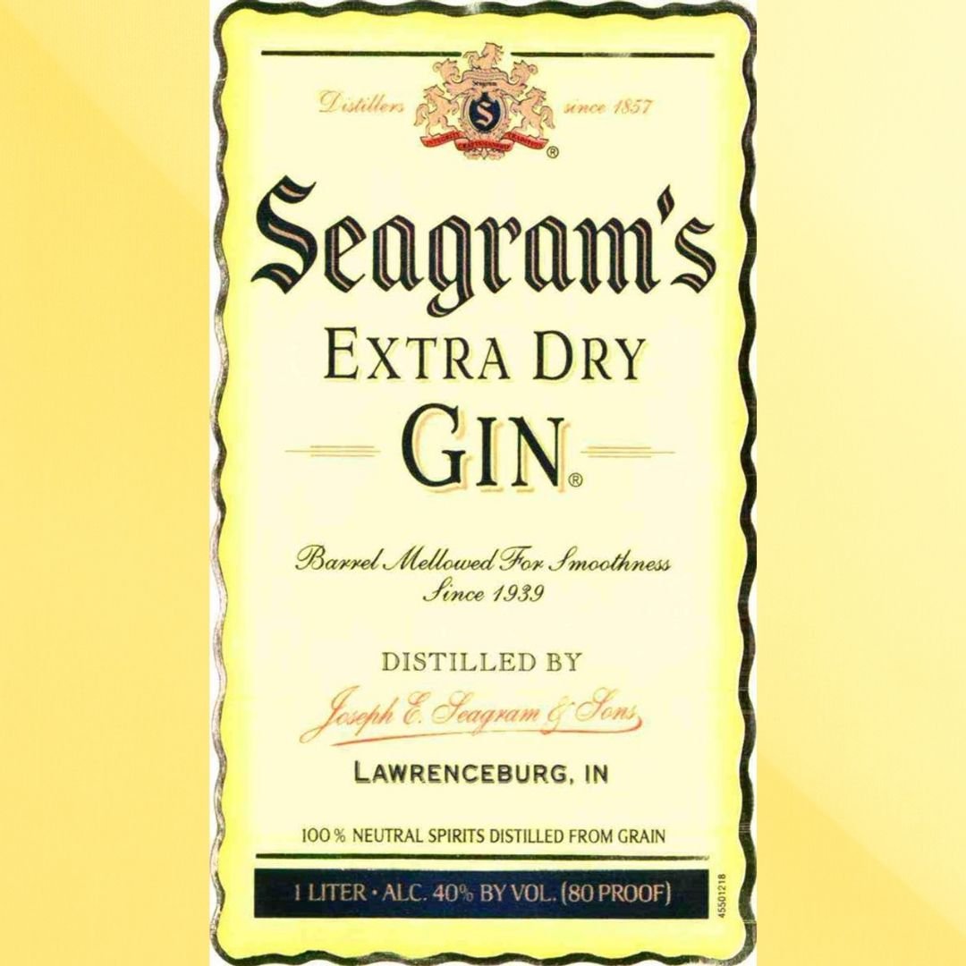 Seagram’s Extra Dry Gin price in