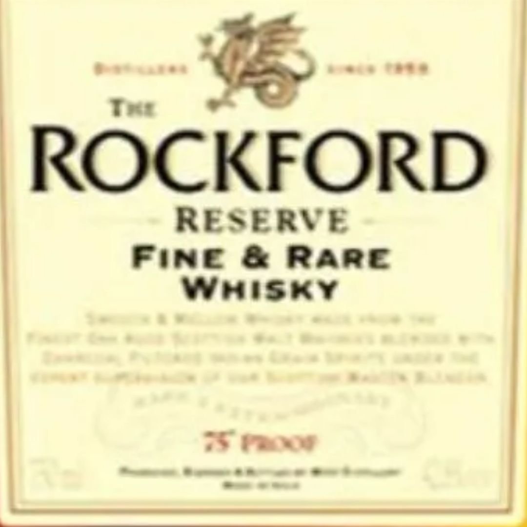 Rockford Reserve blended scotch whisky