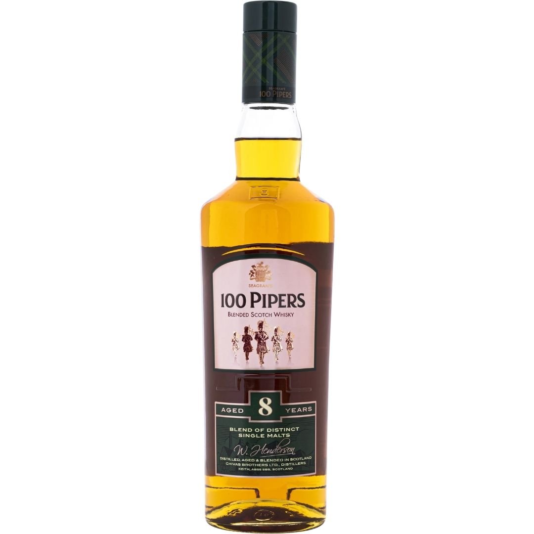 100 Pipers Blended Malt Scotch Whisky