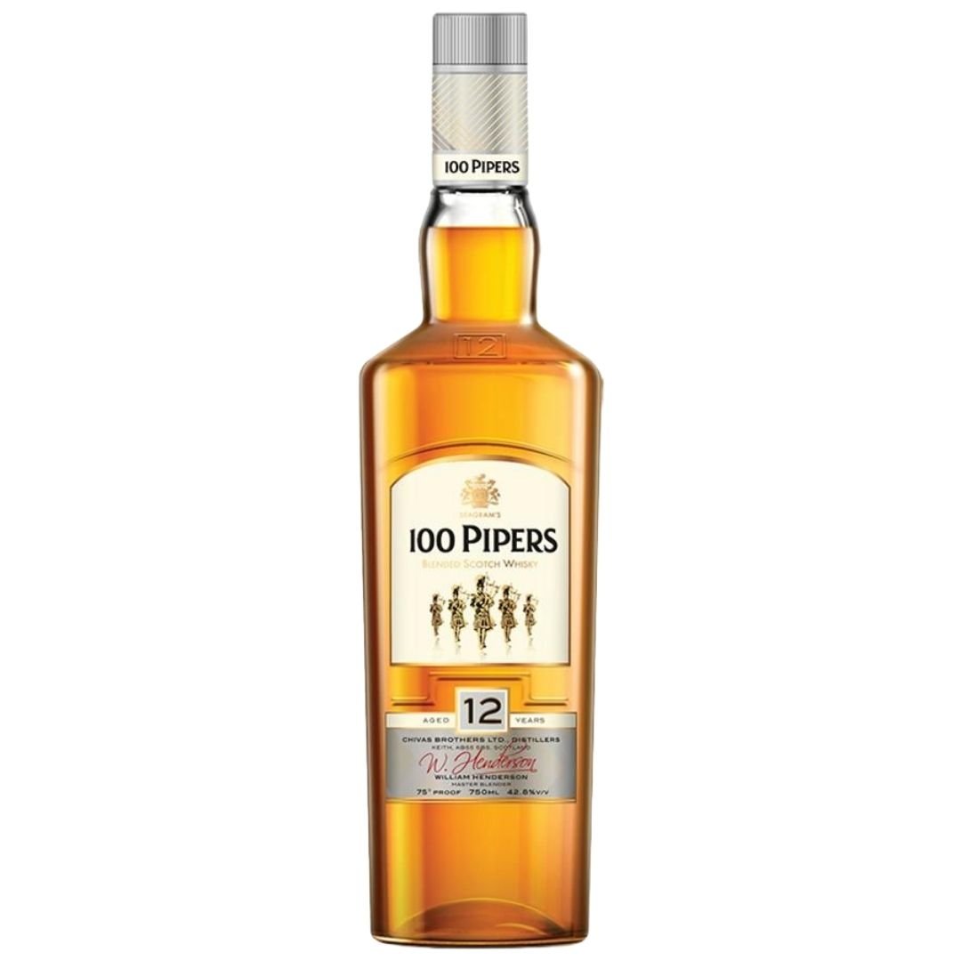 100 Pipers Blended Scotch Whisky 12 Years
