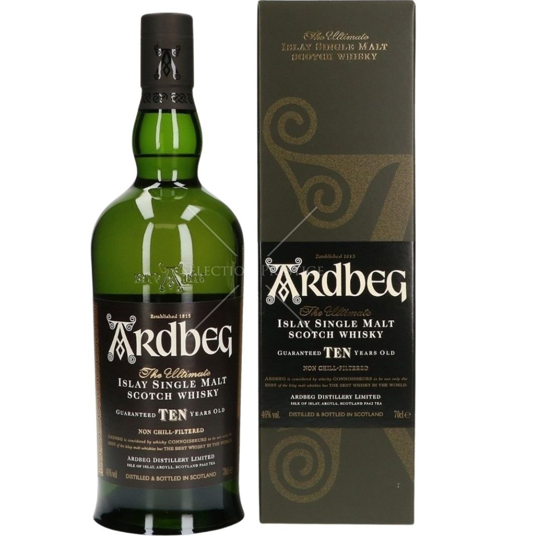 Ardbeg Single Islay Malt Scotch Whisky 10 Years Old