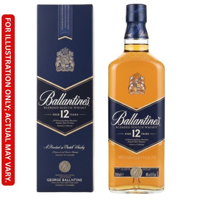 Ballantine aged 12 years blended scotch whisky