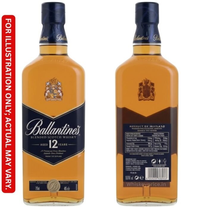 Ballantine aged 12 years blended scotch whisky