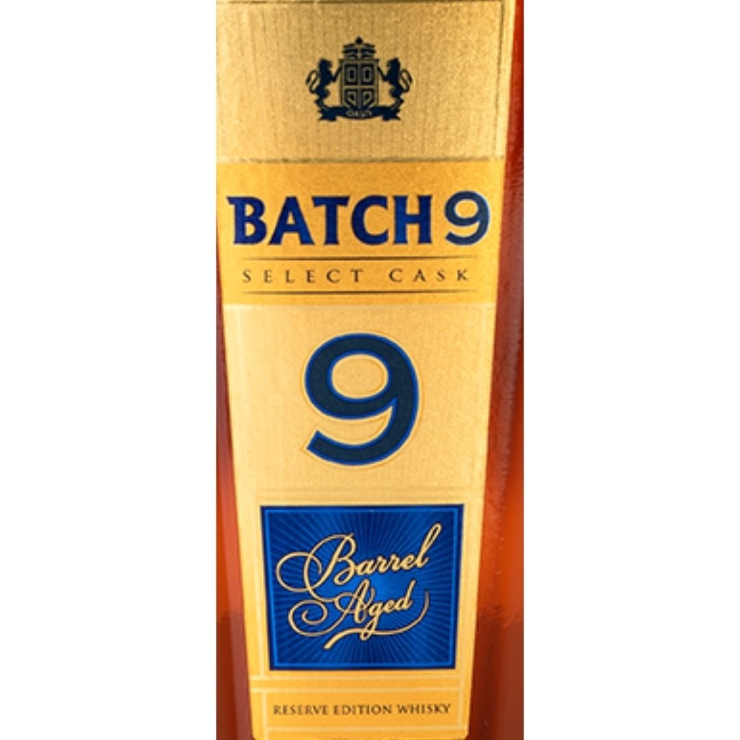 Batch 9 Select Cask Reserve Edition Whisky