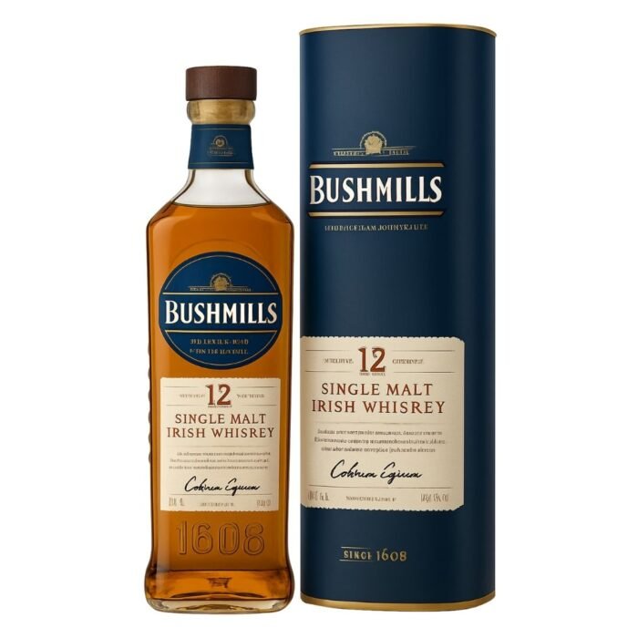 Bushmills Triple Distilled Aged 12 Years Single Malt Irish Whisky