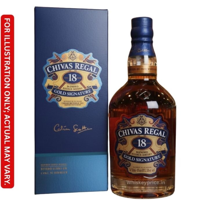 Chivas regal 18 years blended scotch whisky