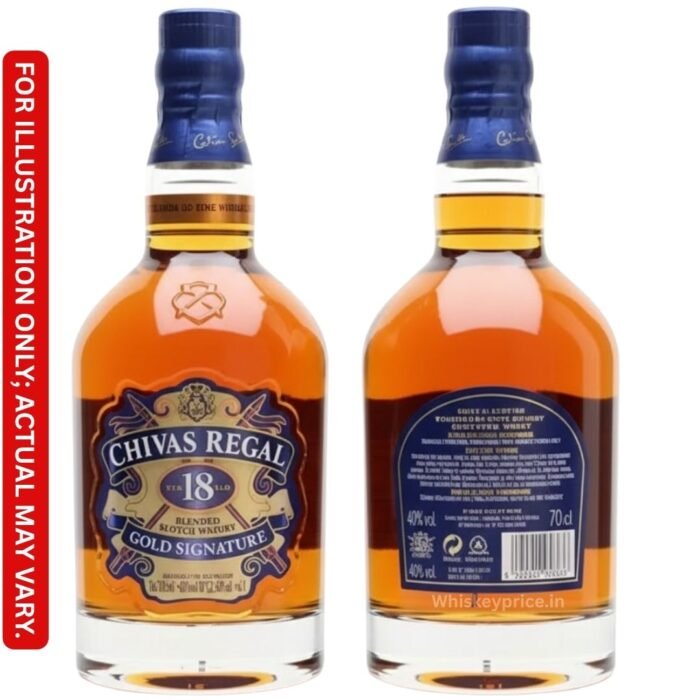 Chivas regal 18 years blended scotch whisky