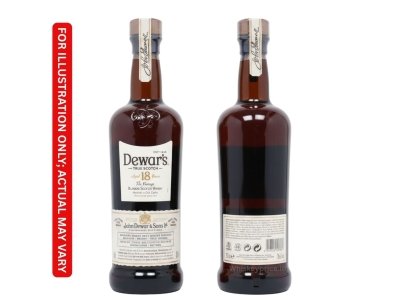 Dewar's True Scotch Aged 18 Years Whisky