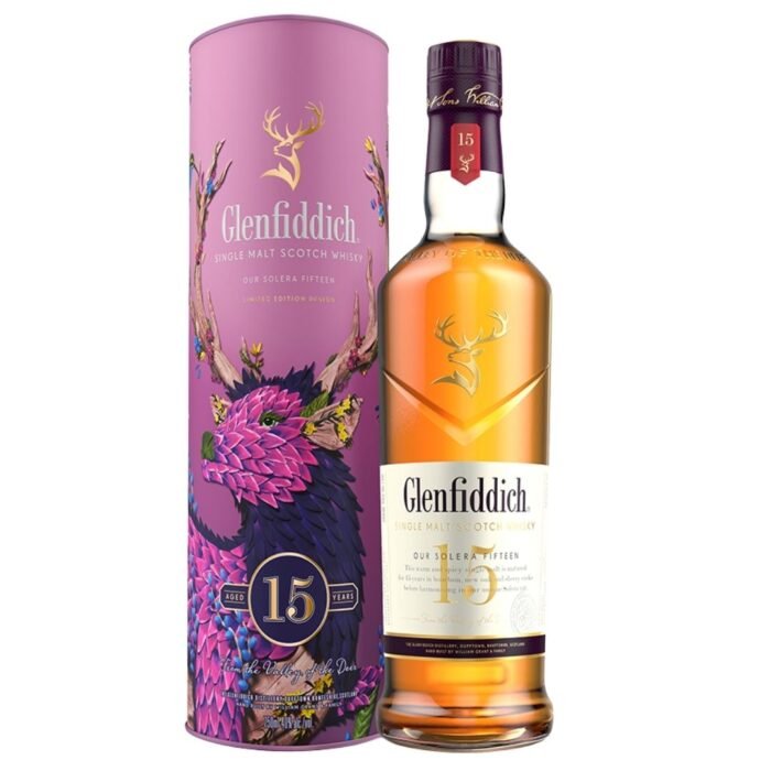 Glenfiddich Single Malt Scotch Whisky 15 YO