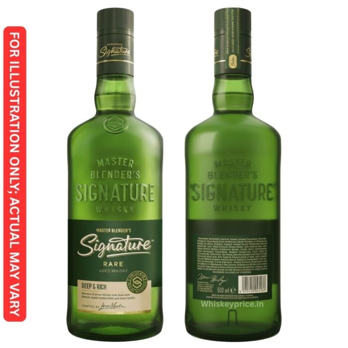 McDowell's Signature Rare Aged Whisky