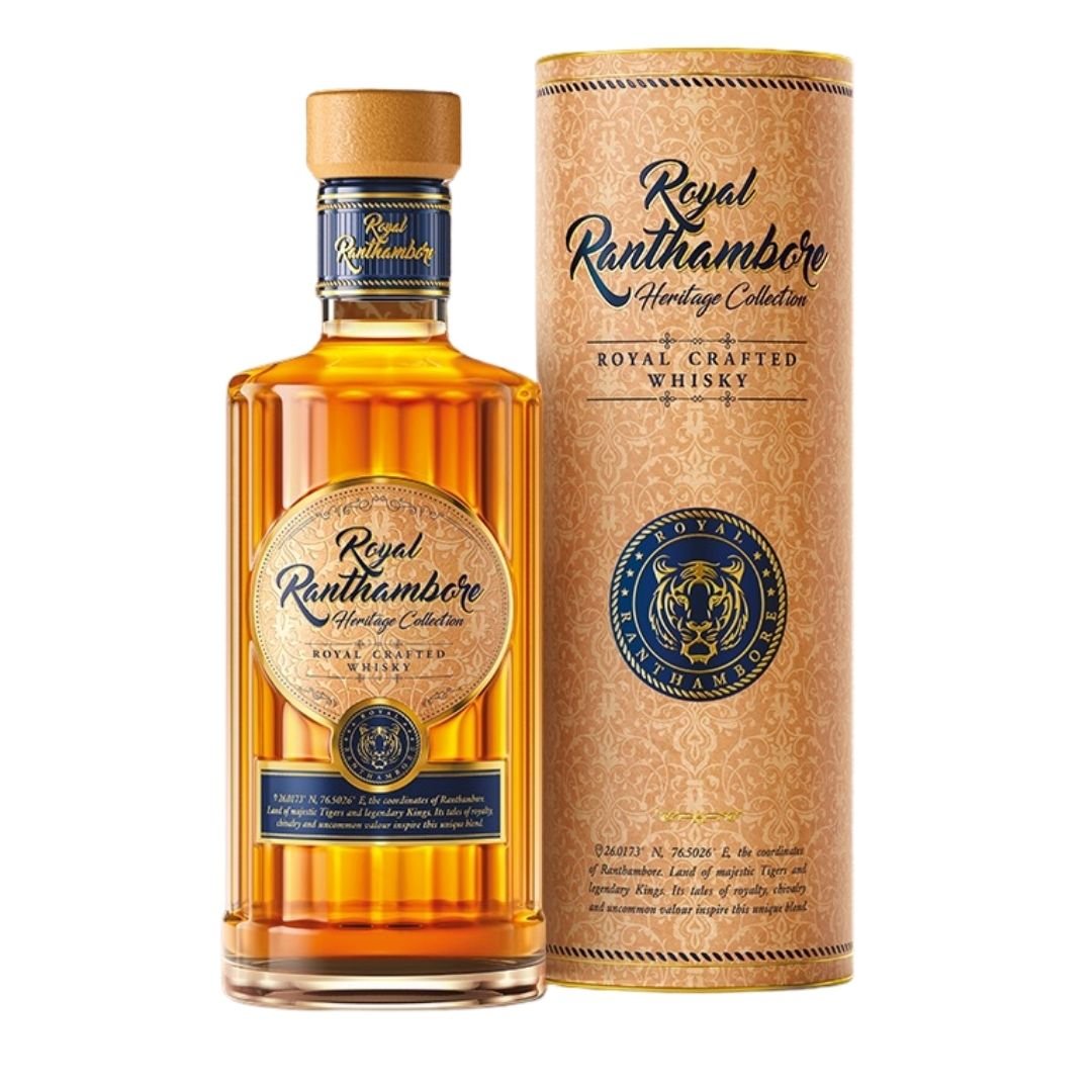 Royal Ranthambore Heritage Collection Royal Crafted  Whisky