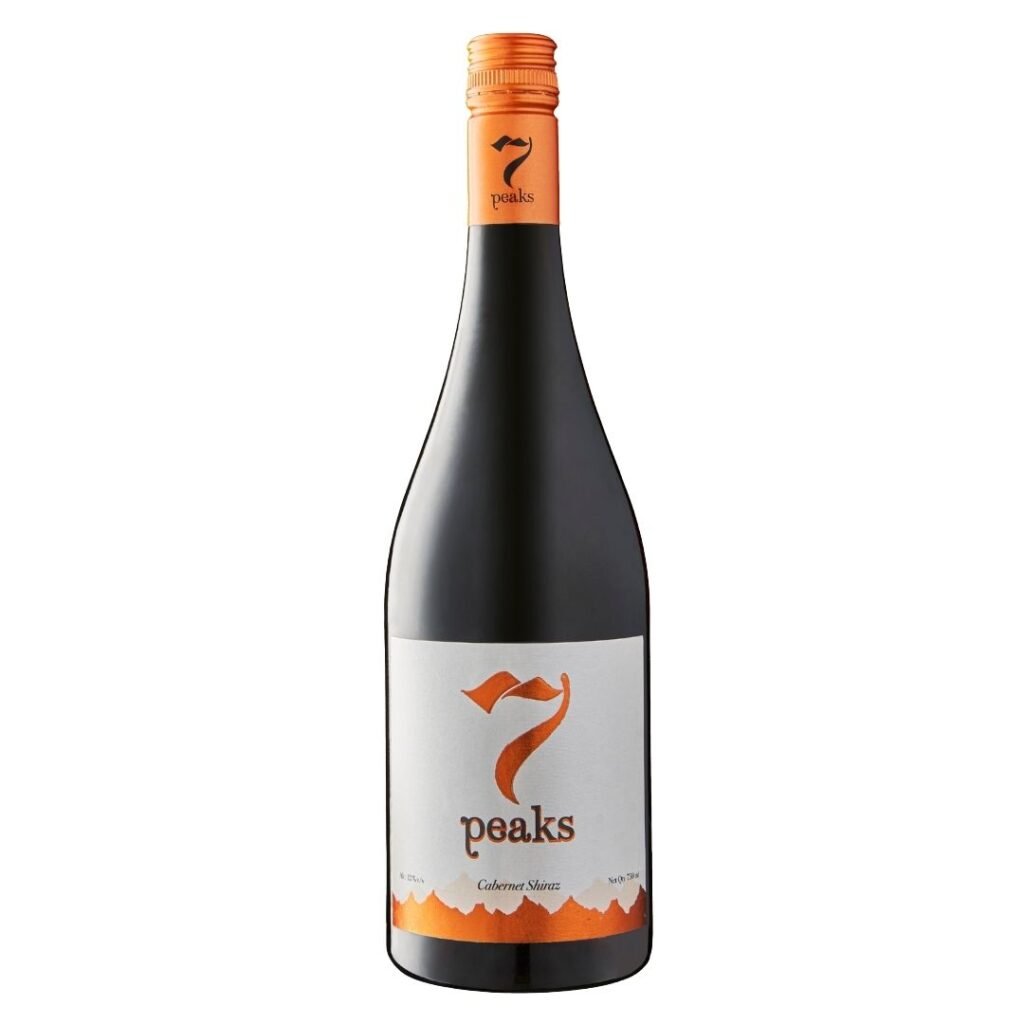 7 peaks cabernet shiraz red wine price