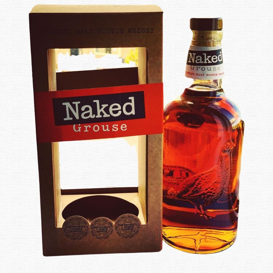 naked grouse blended malt scotch whisky​