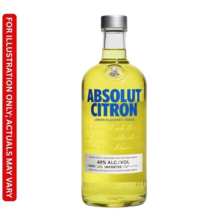Absolut Citron Lemon Flavored Vodka
