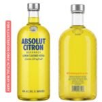 Absolut Citron Lemon Flavored Vodka