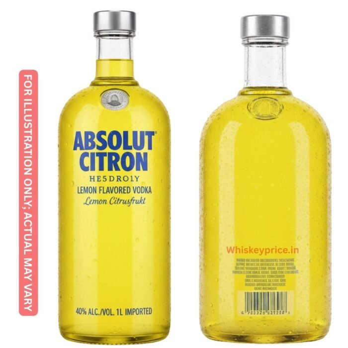 Absolut Citron Lemon Flavored Vodka