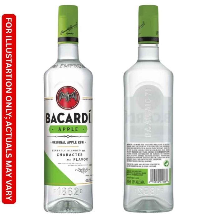Bacardi Apple Deluxe Original Apple Rum