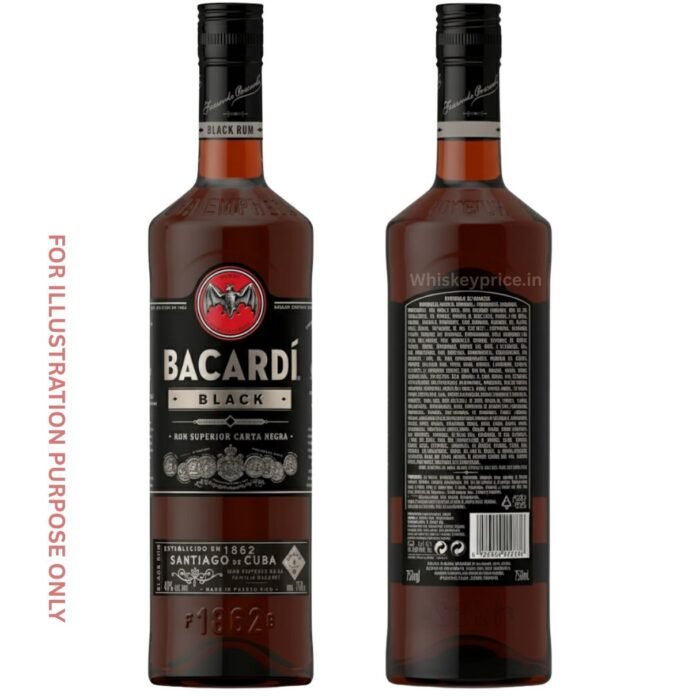 Black by Bacardi Select Original Premium Crafted Rum