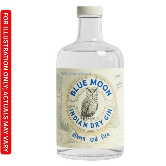 Blue Moon Indian Dry Gin.