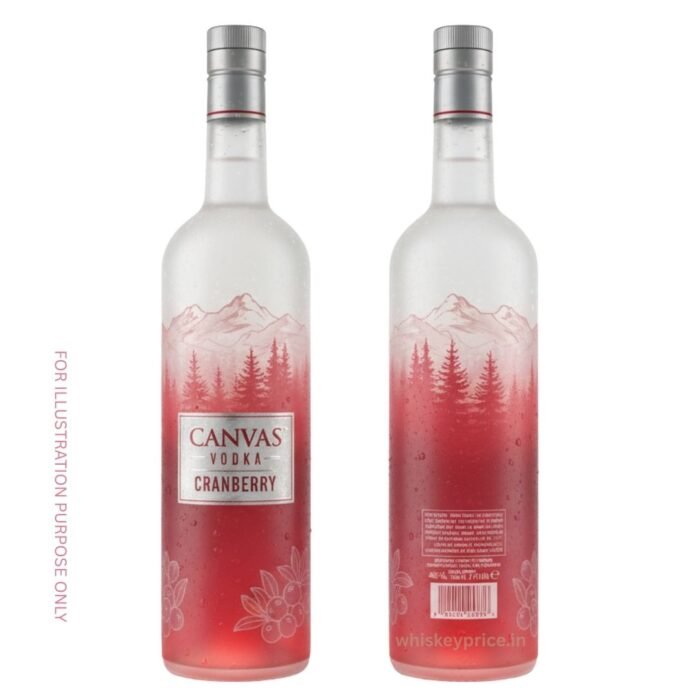 Canvas Vodka Cranberry