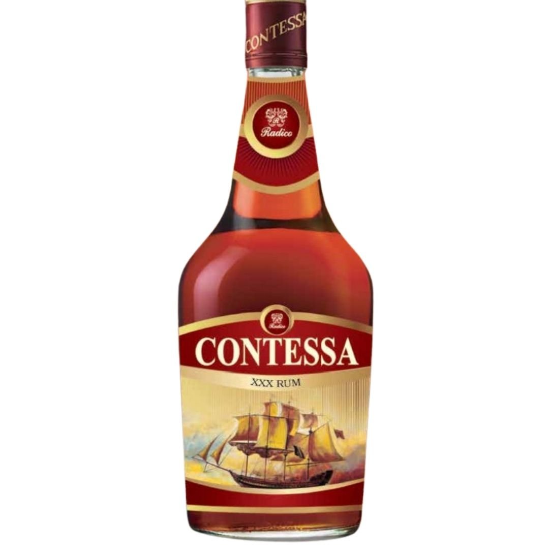 Contessa Rare XXX Rum Blended With Matured Cane Juice Spirits