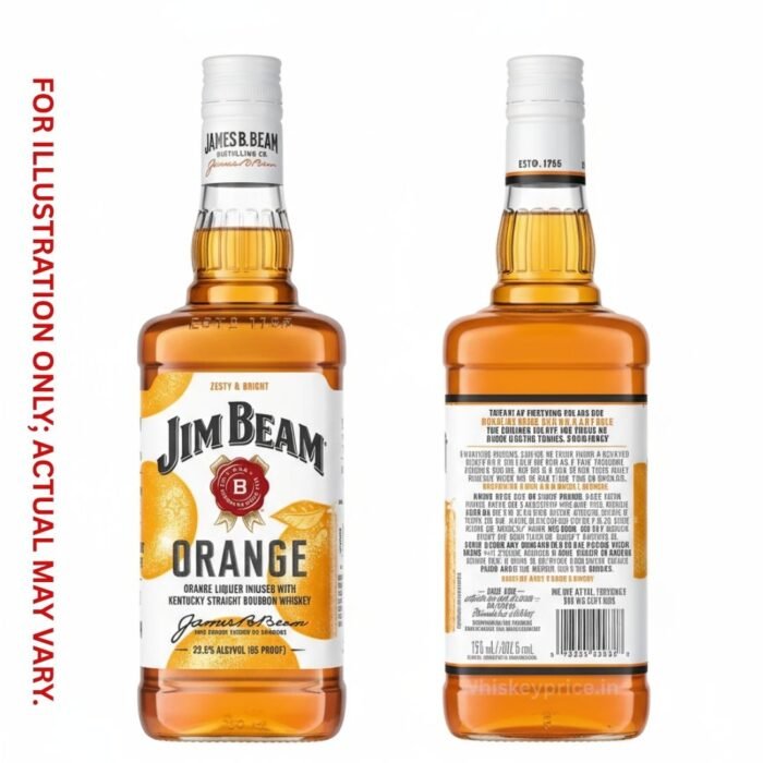 Jim Beam Orange Liqueur Straight Bourbon Whisky