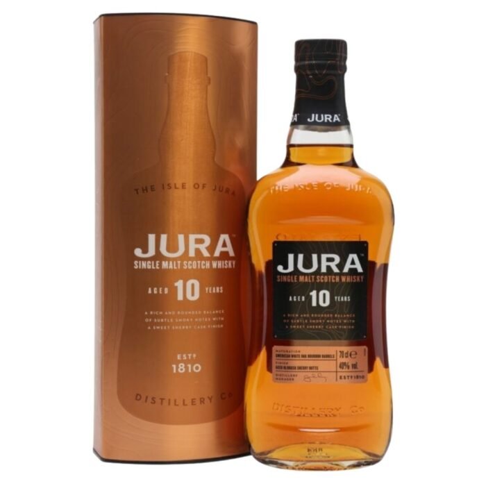 Jura Aged 10 Years Single Malt Scotch Whisky