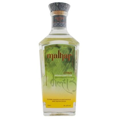 Malhar Citrus Indian Craft Gin