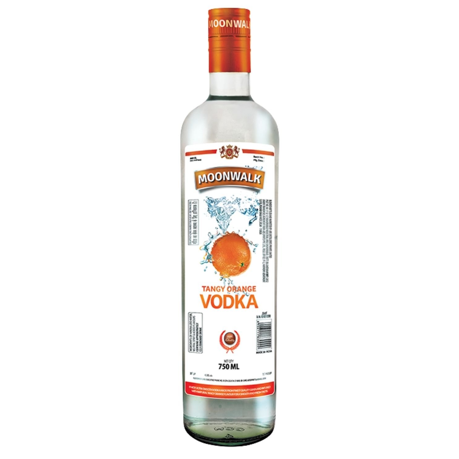Moonwalk Ultra Premium Orange Vodka
