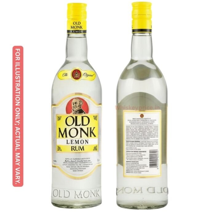 Old Monk Lemon Original Citrus Rum