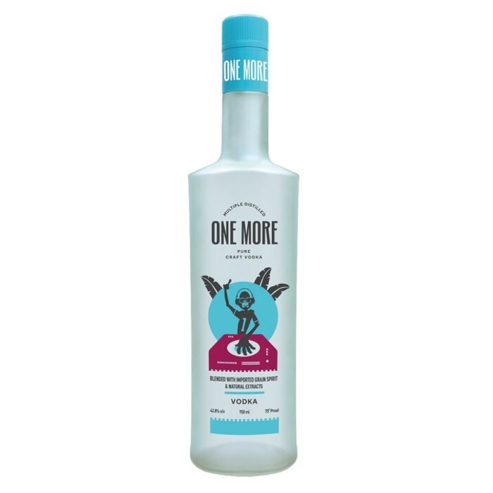One More Premium Craft Vodka 75 Deg
