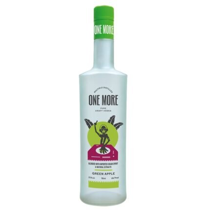 One More Premium Craft Vodka Green Apple 75°