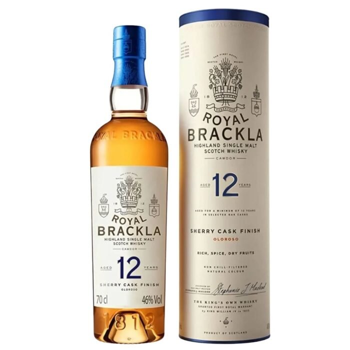 Royal Brackla Highland Single Malt Scotch Whisky Aged 12 Years