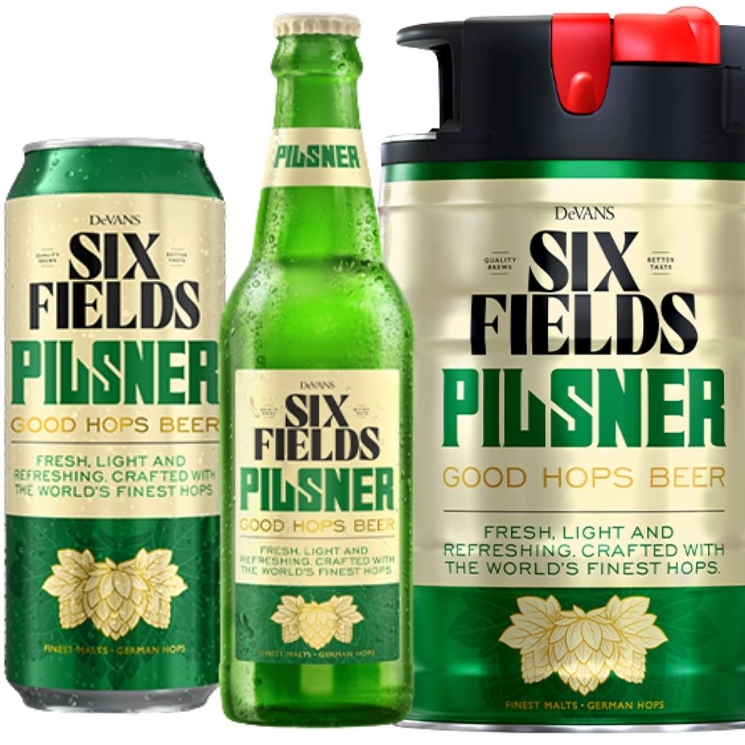 Six Fields Pilsner Rich Hops Beer