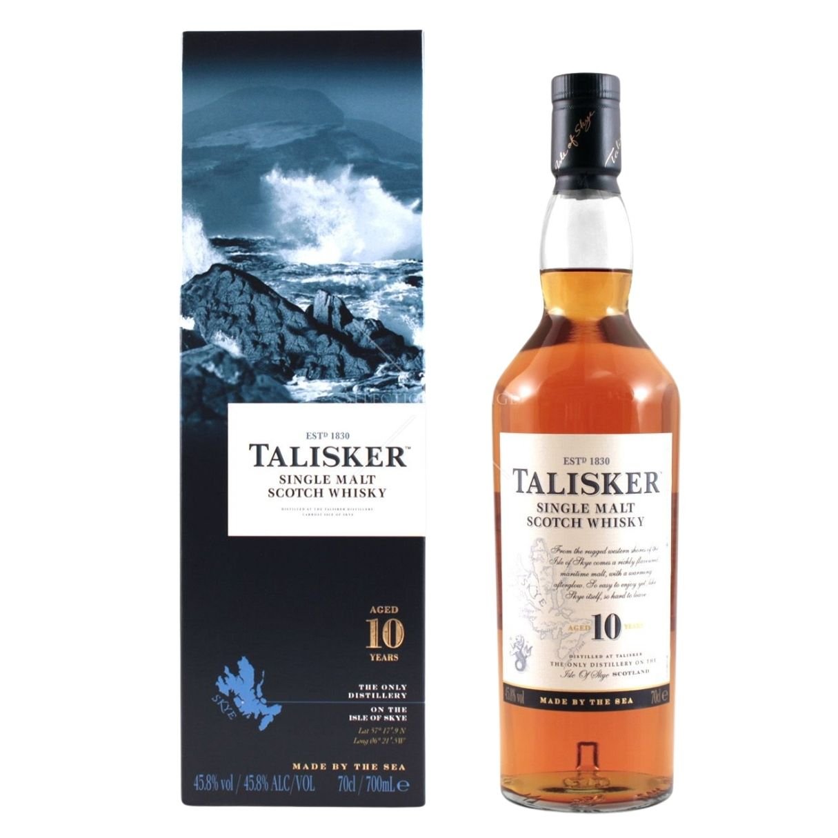 Talisker Single Malt Scotch Whisky Aged 10 Years