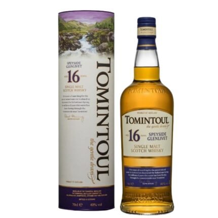 Tomintoul 16 Years Speyside Glenlivet Single Malt Scotch Whisky